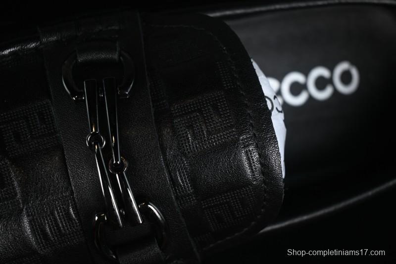 ECCO Soft Moc Series Loafers Men's British Slip-On Driving Shoes - 65707001001