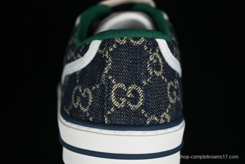 Gucci Tennis 1977 Print Sneaker Retro Casual Canvas Shoes - 02JPO9064