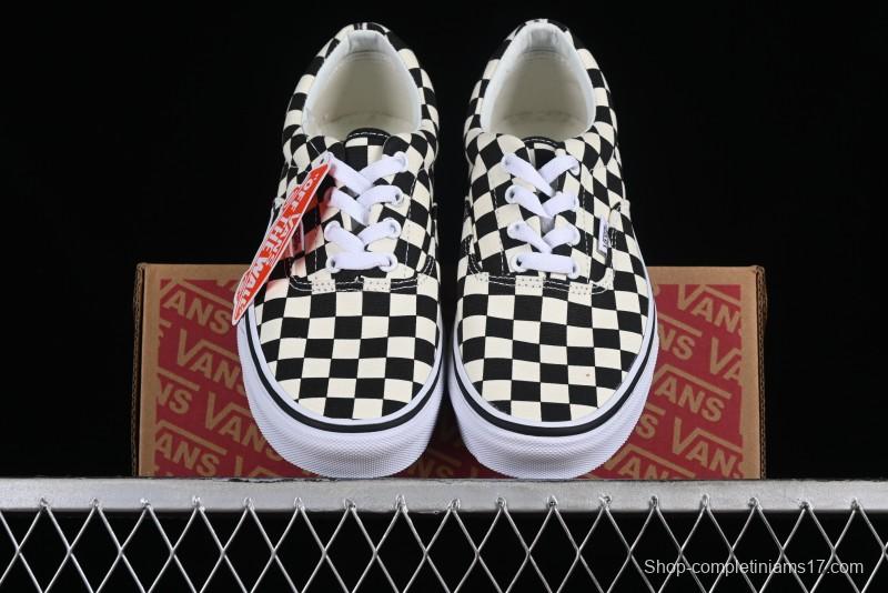 Vans Authentic Golden Coast Classic Checkerboard Slip-On Canvas Shoes - VN0A4BV4R6R