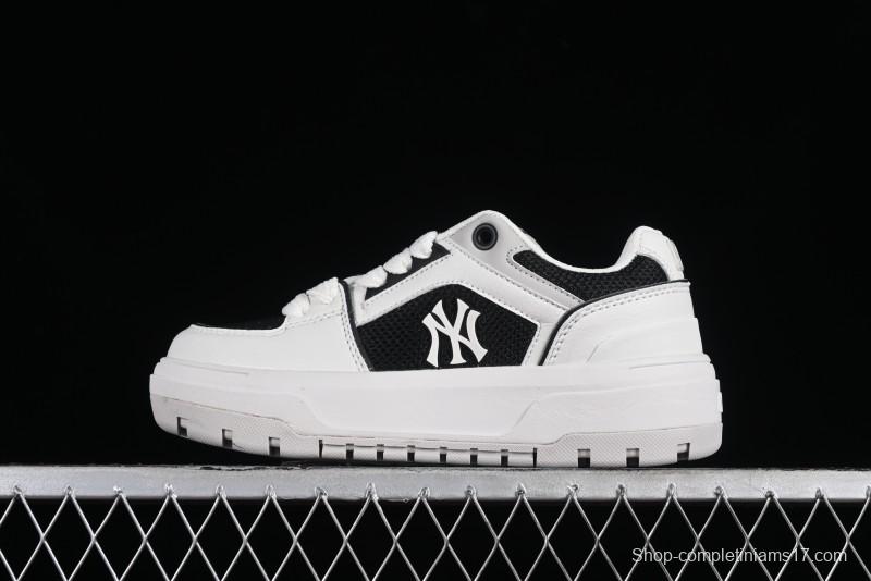New York Yankees MLB Chunky Liner Wide Platform Sneakers with 6cm Height Increase - 3ASXCLW4N50BKS