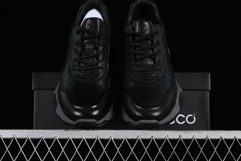 Ecco Pure Color Block Slip-Resistant耐磨耐磨运动鞋 41522801001