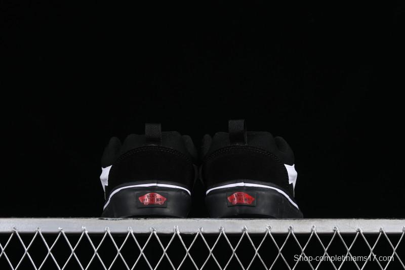 Vans Classics Knu Skool Retro Skate Shoes with Thickened Tongue and Oversized Toe - VN0009QCB9P