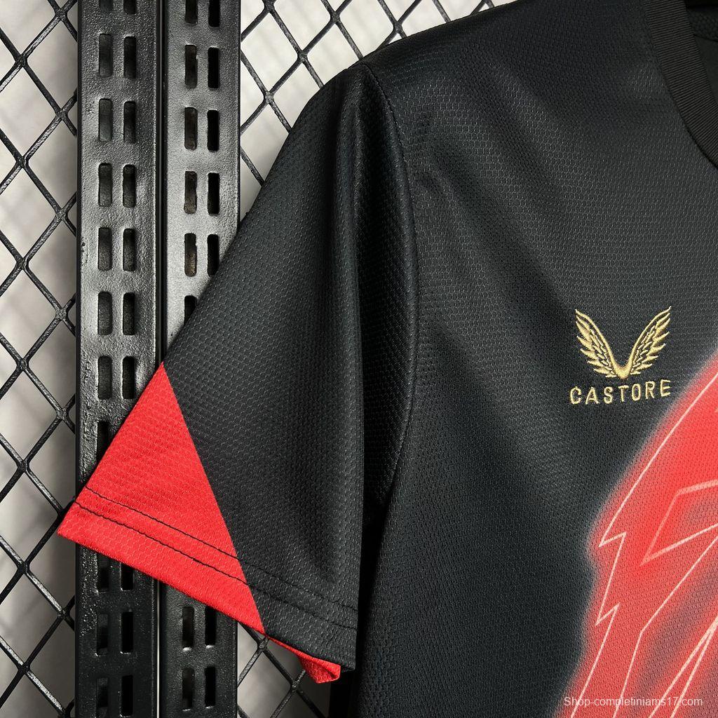 24/25 Sevilla Black/Red Pre-Match Special Jersey