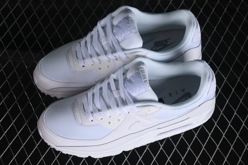 Nike Air Max 90 Retro Running Shoes with Air Cushion Technology - CN8490-100