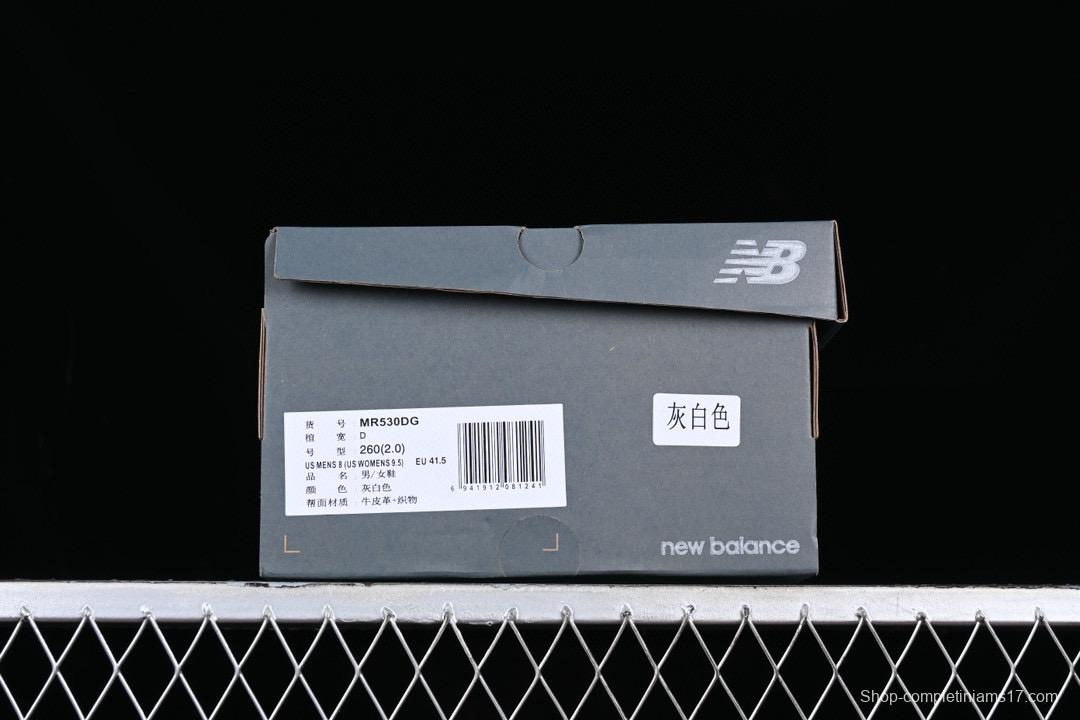 New Balance 530 Series Leather Distressed Retro Casual Running Shoes - MR530DG