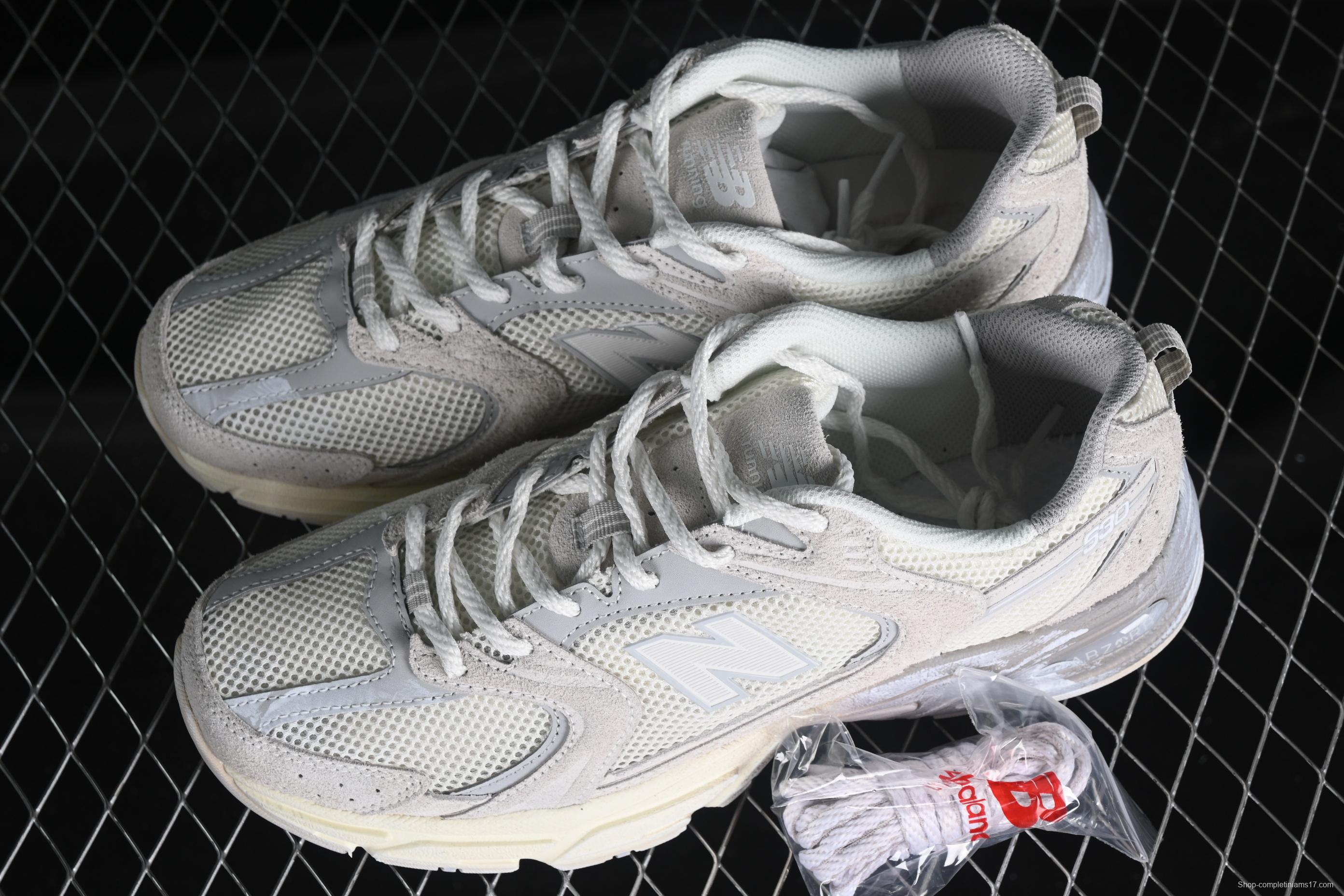 New Balance 530 Series Leather Retro Casual Running Shoes - MR530MR