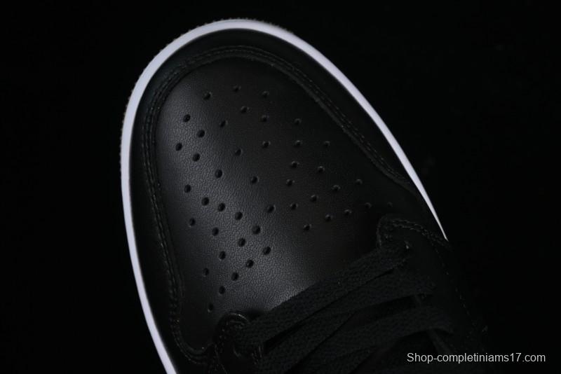 Nike Air Jordan 1 Low Golf Shoes Black Snake Pattern - DD9315-005