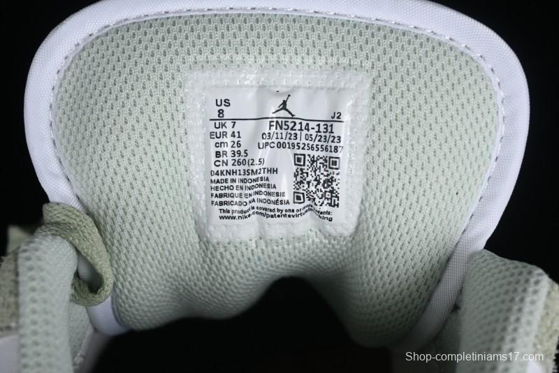 Nike Air Jordan 1 Low AJ1 Apple White Green Low-Top Lifestyle Basketball Shoes - FN5214-131
