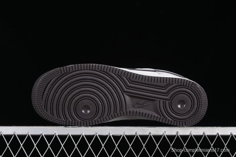 Nike Air Force 1'07 Low The North Face CDG Collaboration - Beige Grey Pigskin Low-Top Casual Sneakers - HD1968-015