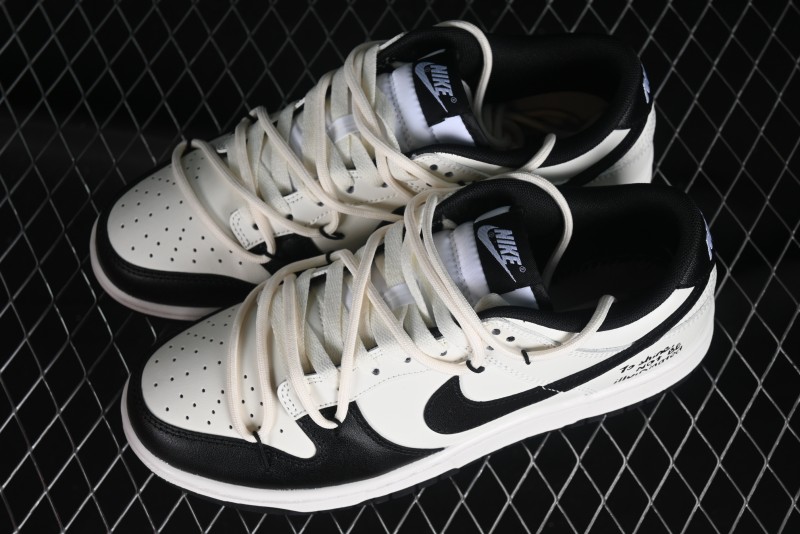 Nike Dunk Retro Saml Panda Mischief Low-Top Casual Sneakers with SB Lace and Retro Black-White Design - DD1391-100