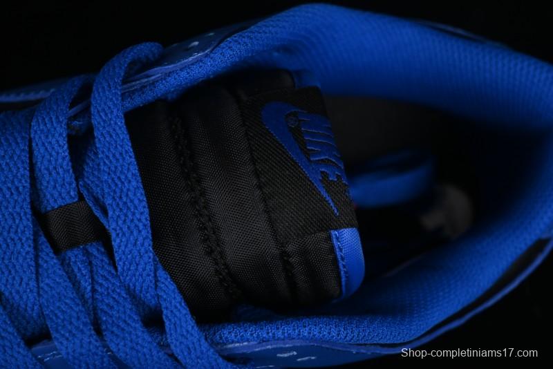 Nike SB Dunk Low Black Blue Colorway Low-Top Casual Skateboarding Shoes - CW1590-001