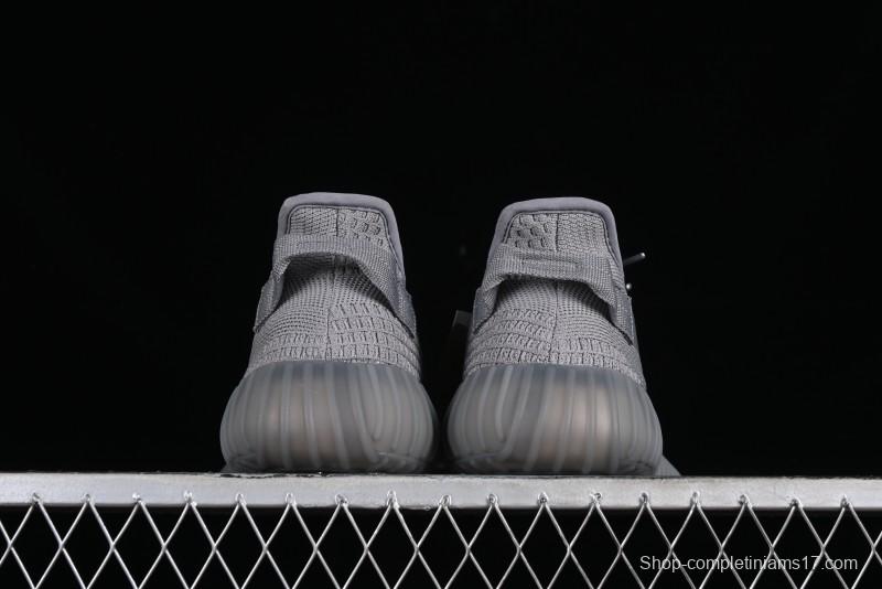 Adidas Yeezy 350 Boost V2 Running Shoes with Space Ash Colorway - IF3219