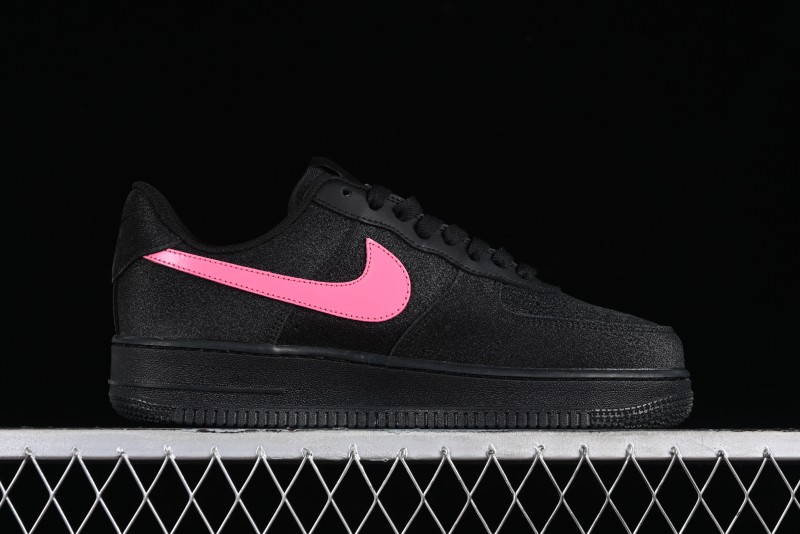 Nike Air Force 1 '07 Low Casual Sneakers in Black Starry Sky - CW2288-015