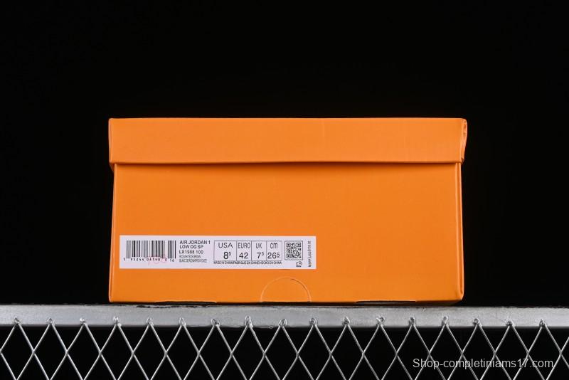 Nike Air Jordan 1 Low OG SP Travis Scott x Fragment Design - LX1988-100