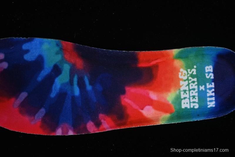 Nike Ben & Jerry's x Nike SB Dunk Low Pro QS "Chunky Dunky" Classic Casual Skate Shoes - CU3244-100