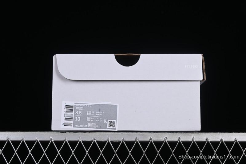 Nike Air Force 1 '07 Low Customized Anime Theme Gradient Grey Swoosh Casual Sneakers - FN0366-102