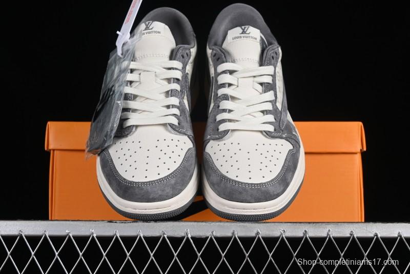 Nike Air Jordan 1 Low OG SP Travis Scott x Fragment Design Collaboration Sneakers - SJ2068-001