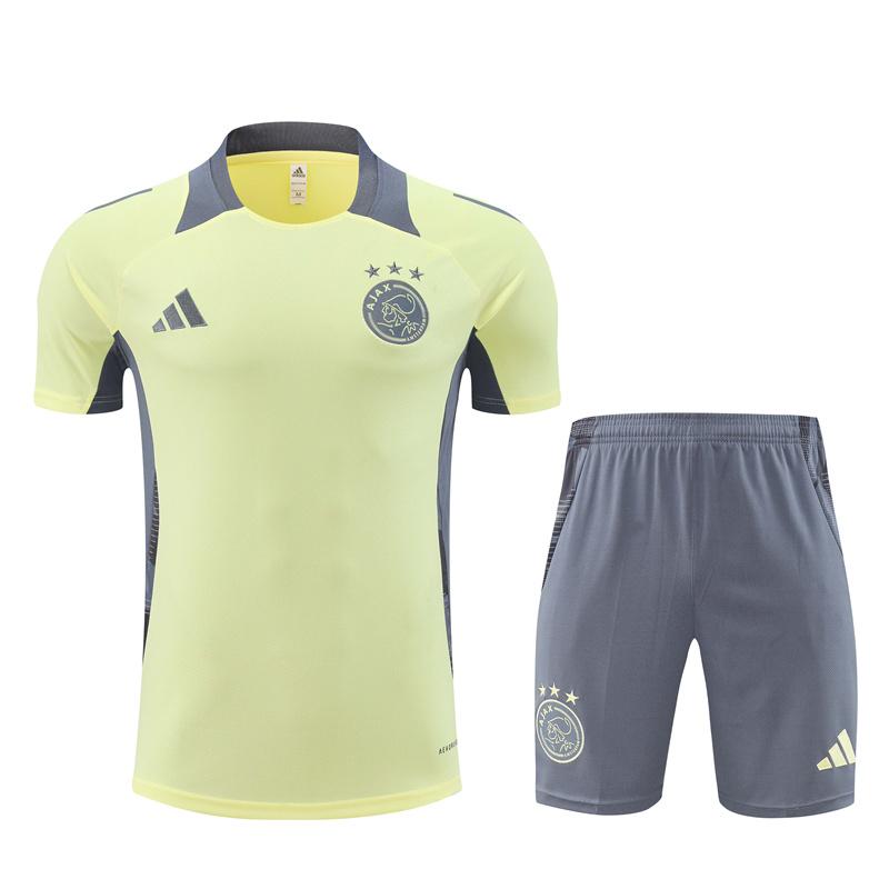 24/25 Juventus Yellow Short Sleeve Jersey+Shorts