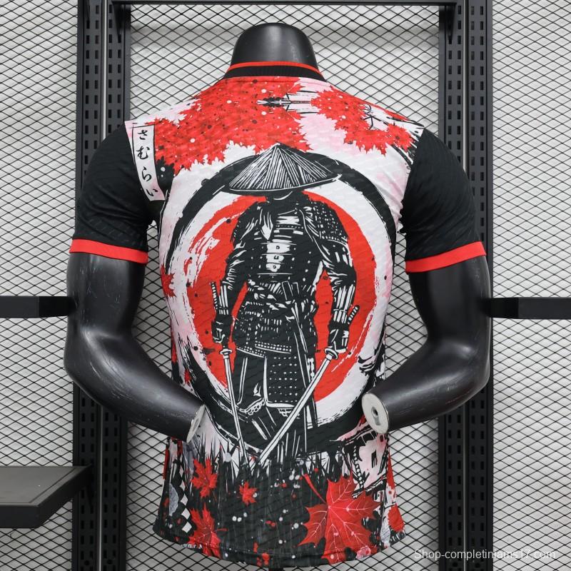 Player Version 2024 Japan Black Samurai Special Jersey