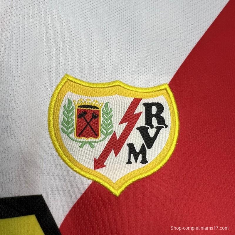 Retro 01/02 Rayo Vallecano Home Jersey