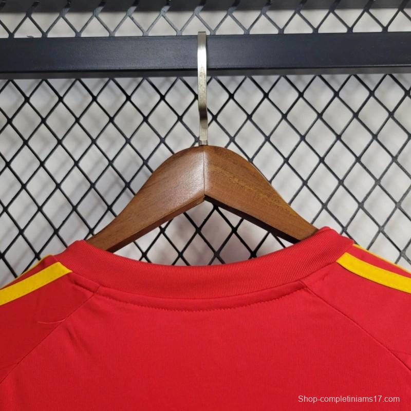 2010 Retro Spain Home Jersey