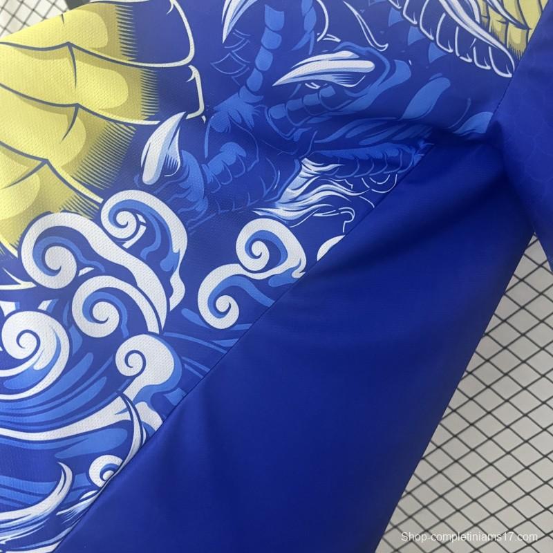 2024 Japan Blue Yellow Dragon Special Jersey