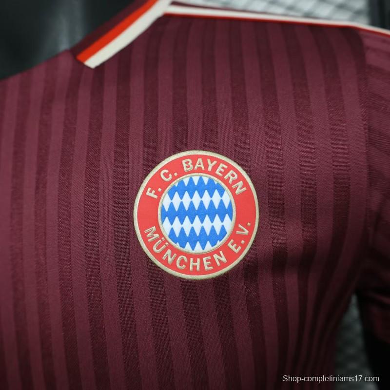 Player Version 25/26 Bayern Munich Icon Wine Jersey