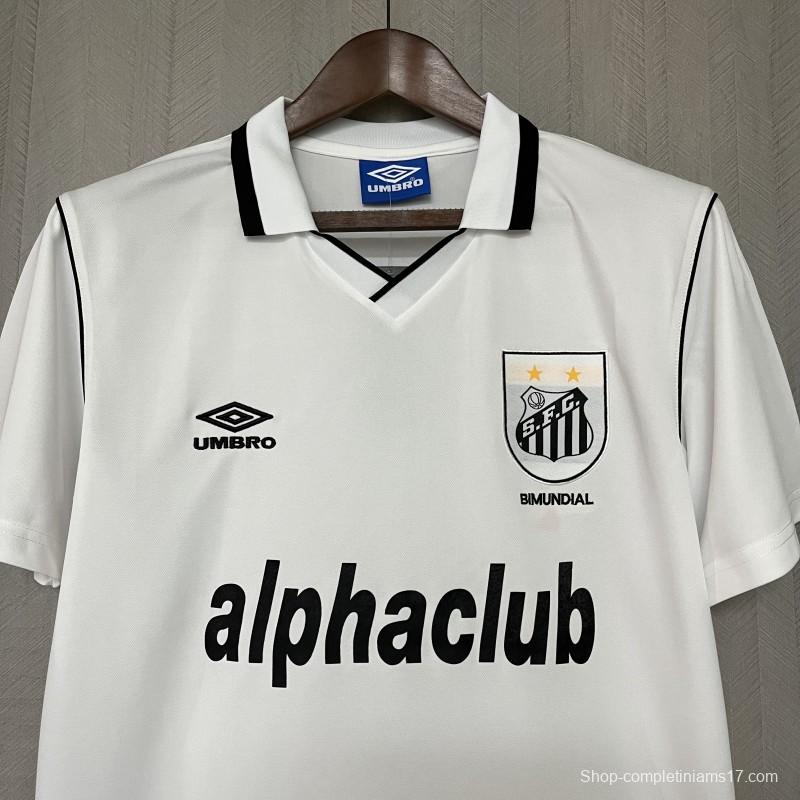 2001 Retro Santos Home Jersey