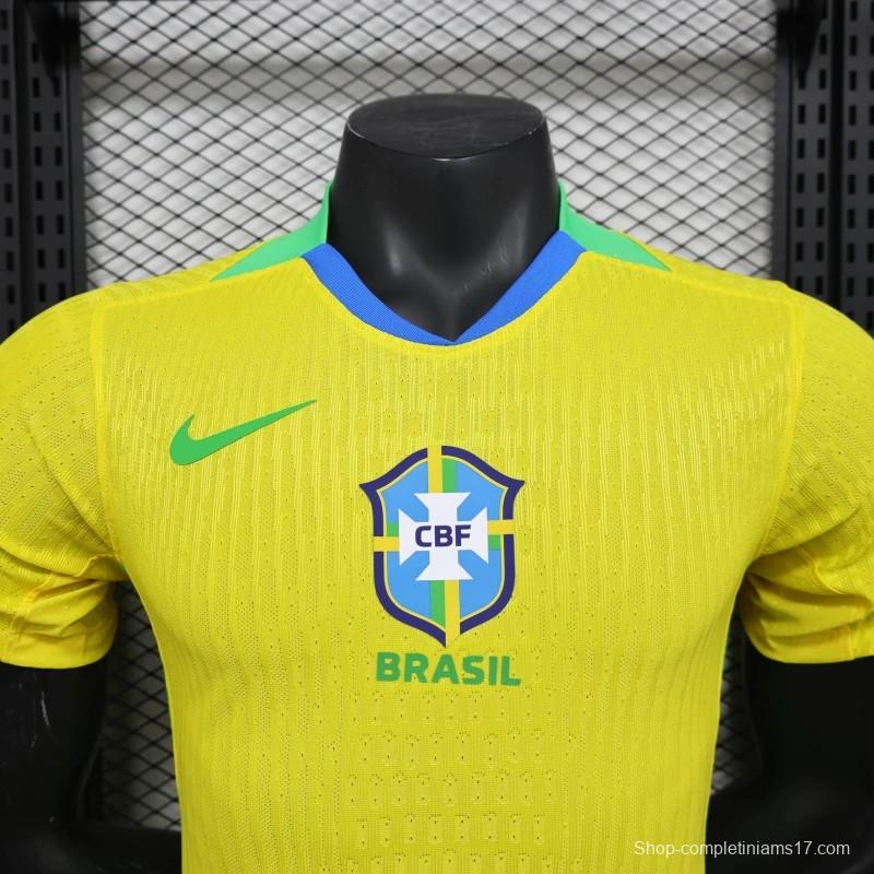 25/26 Player Version Brazil Yellow Jersey