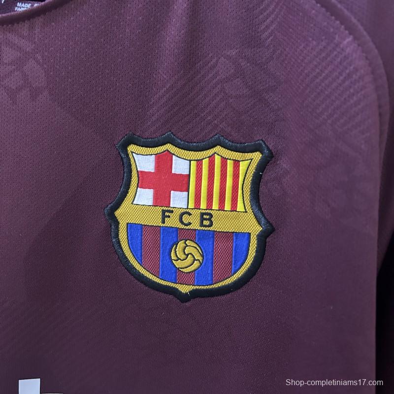 Retro 17/18 Barcelona Third Jersey