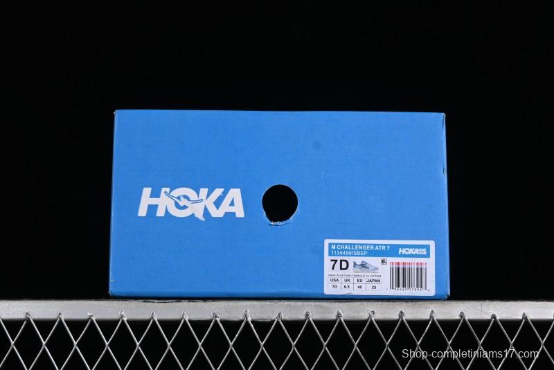 Hoka One One Challenger ATR 7 Low Trail Running Shoes with Enhanced Cushioning and Breathable Mesh - 1134499 SBEP