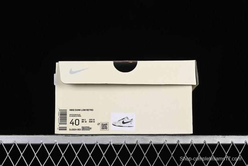 Nike SB Dunk Low OFF-WHITE Collaboration - Anniversary Edition Customized Low-Top Casual Skate Shoes - DJ2024-003