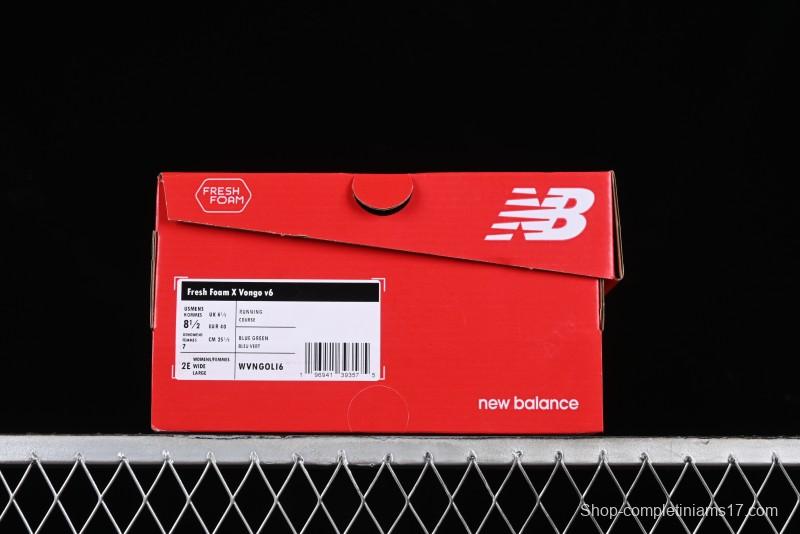 New Balance Fresh Foam x Vongo V6 Ultra-Lightweight Low-Top Casual Running Shoes - WVNGOLI6