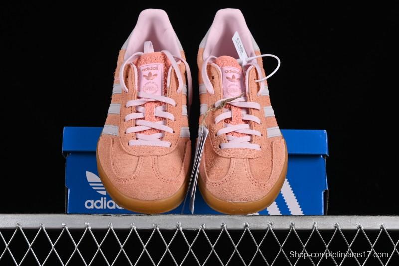 Adidas Originals Gazelle Indoor IE2946 Retro Casual Slip-Resistant Low-Top Skate Shoes