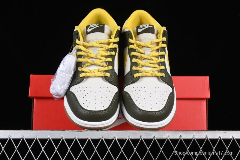 Nike Dunk Low Retro Low Premium "Avocado" SB Casual Skate Shoes - FV3629-371