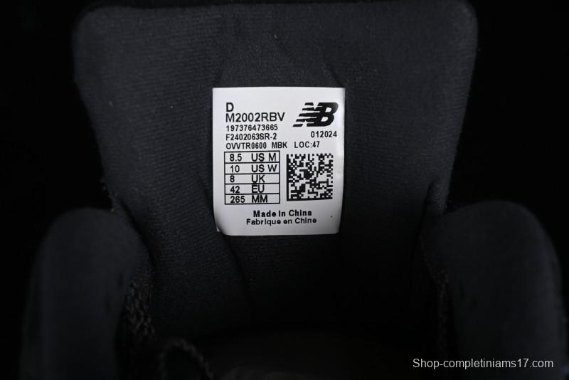 New Balance 2002 Series Retro Casual Running Shoes with Upgraded N-ERGY Cushioning - M2002RBV