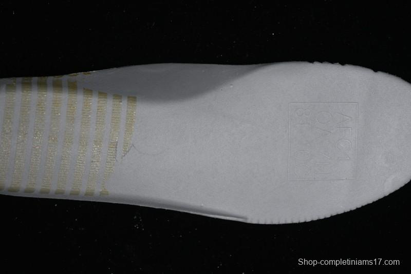 Nike Air Force 1 '07 Low Casual Sneakers with Anime-inspired Green Apple Spray Paint Design - DY8899-002