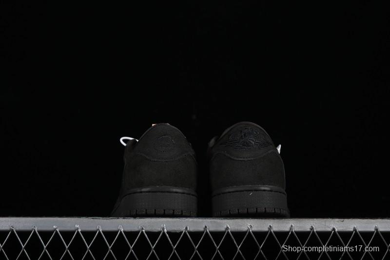 Nike Travis Scott x Air Jordan 1 Low OG AJ1 Reverse Swoosh Sneakers - DM7866-202