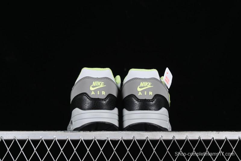 Nike Air Max 1 Retro Running Shoes with Half-Sole Air Cushion - HF3713-002