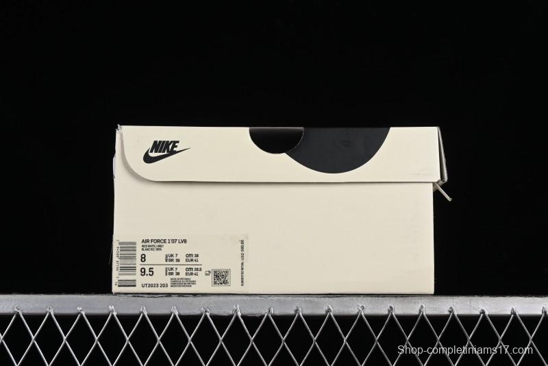 Nike Undefeated Air Force 1'07 Low Casual Sneakers in Beige Hemp with Reflective Details - UT2023-203