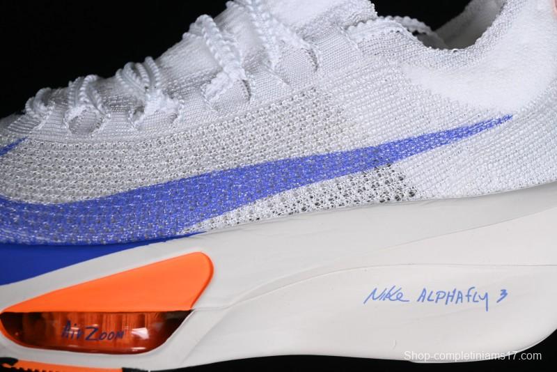 Nike Zoom VaporFly Next% 3 Prototype Super Marathon Running Shoes with Dual Air Zoom and Full-Length Carbon Fiber Plate - HF7357-900