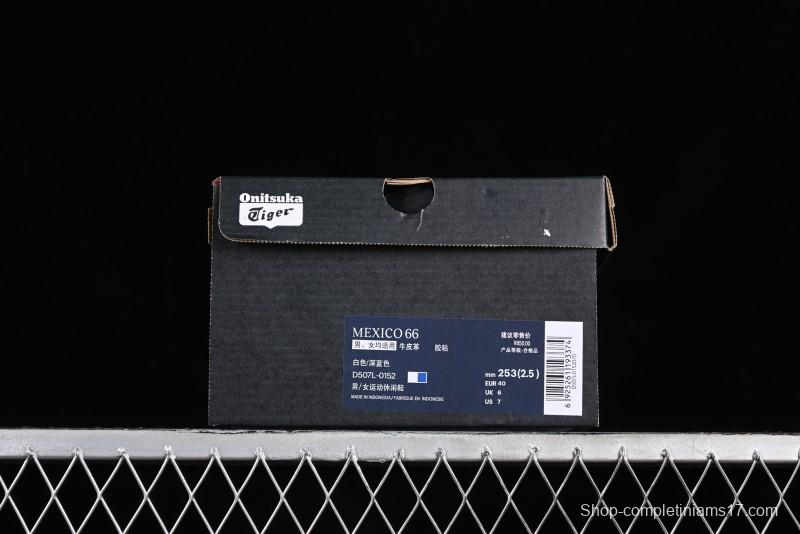 Onitsuka Tiger Mexico 66 Low-Top Lace-Up Casual Running Shoes - D507L-0152