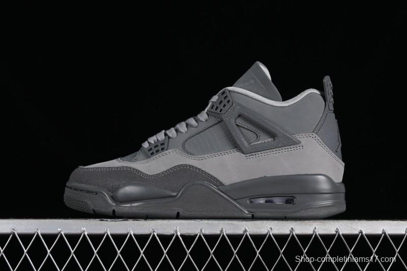 Nike Air Jordan 4 Retro SE "Paris Olympics" Sneakers in Smoked Grey - FQ7928-001