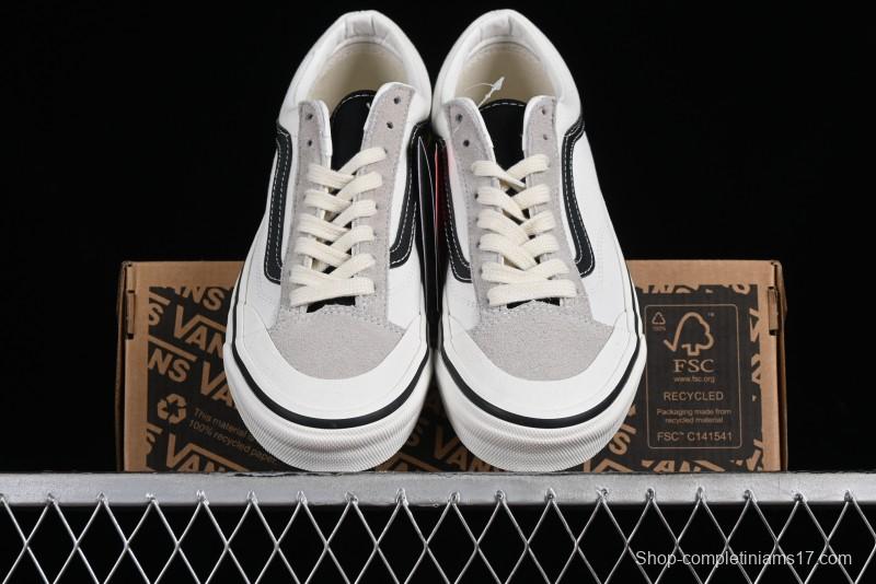 Vans Old Skool Reissue 136 Low-Top Skate Shoes with Detachable Cushioned Insole - VN000MT6KIG