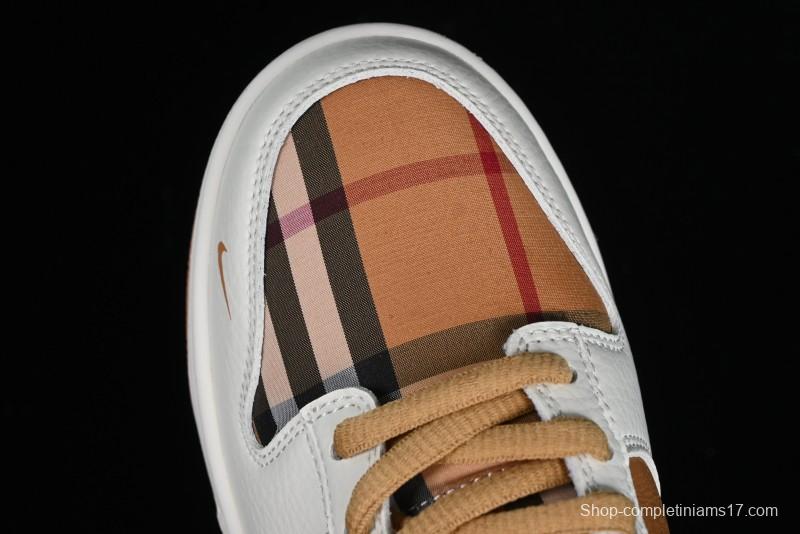 Nike SB Dunk Low Supreme Collaboration - Plaid Colorway SB Low Top Casual Skateboarding Shoes - SU1853-513