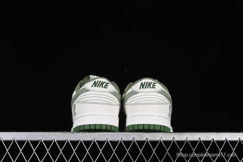 Nike SB Dunk Low OFF-WHITE Collaboration - Anniversary Premium Custom Low-Top Casual Sneakers DJ2024-002