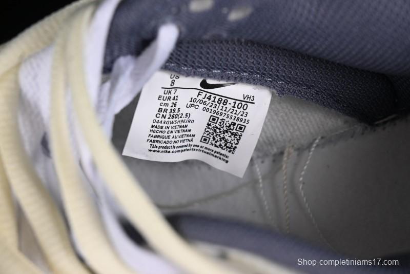 Nike Dunk Low SE Bubble Jellyfish Grey Island SB Strap Low-Top Casual Skate Shoes - FJ4188-100