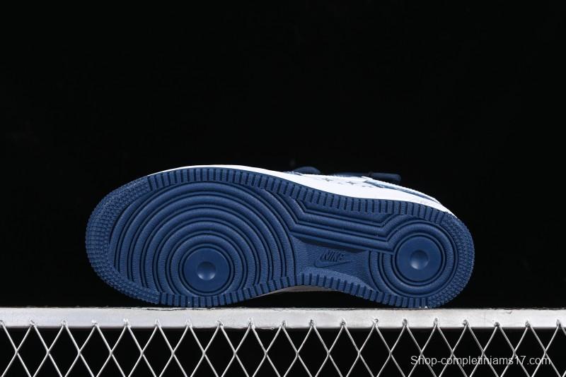 Nike Air Force 1 Low Custom Strap Casual Sneakers with Full-Length Air Cushion - ZH0316-021