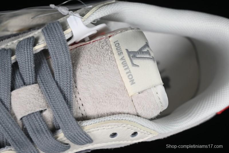 Nike Travis Scott x Fragment Design x Air Jordan 1 Low OG SP AJ1 LV Collaboration Casual Sneakers - XY2688-103