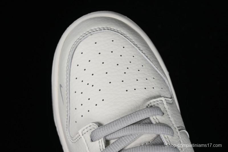 Nike SB Dunk Low UN Collaboration - Light Grey Swoosh Anniversary High-End Custom Low-Top Casual Skate Shoes - SF1588-135